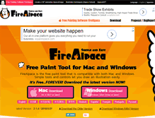 Tablet Screenshot of firealpaca.com